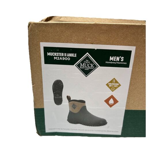 Muck Boot Company Muckster II Ankle Boots- Men’s Size 10 Waterproof Durable